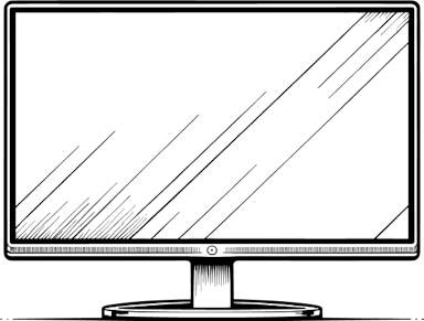 A single monitor